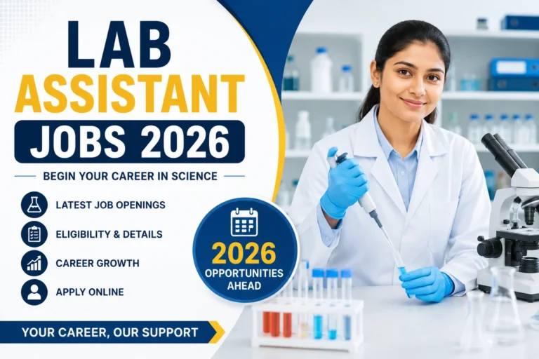 Lab Assistant Jobs