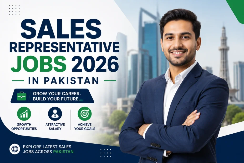Sales Representative Jobs 2026 in Pakistan