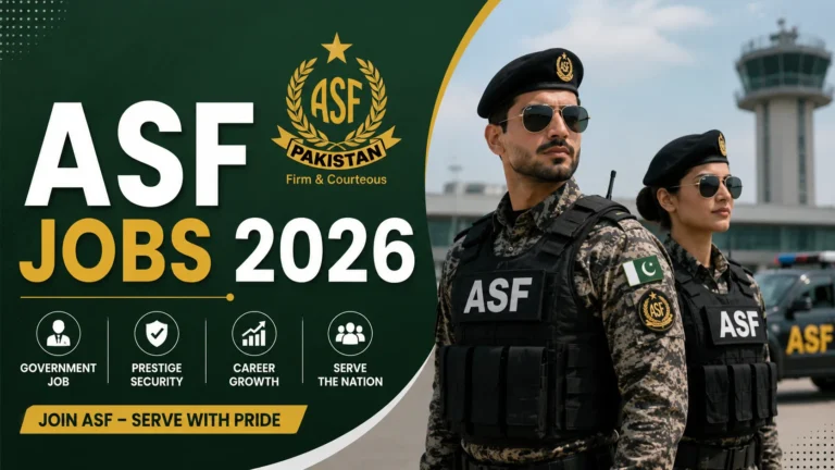 ASF Jobs 2026 Online Apply