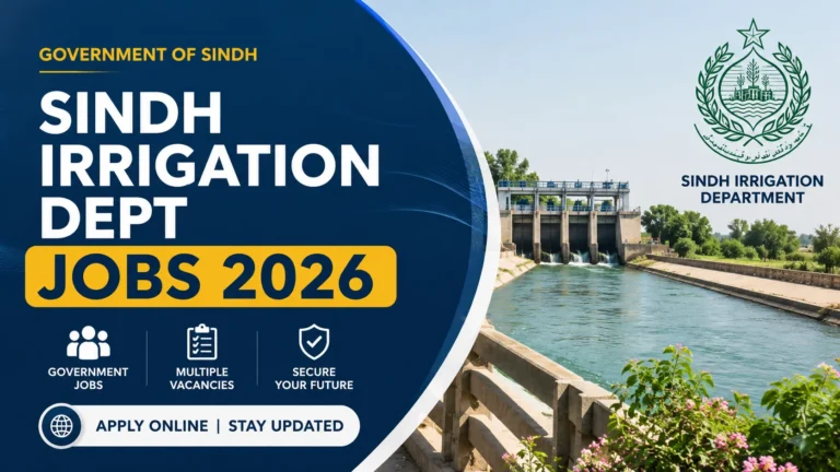 Sindh Irrigation Dept Jobs
