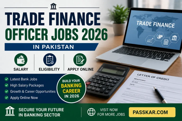 Trade Finance Officer Jobs 2026 in Pakistan Salary, Eligibility & Apply Online