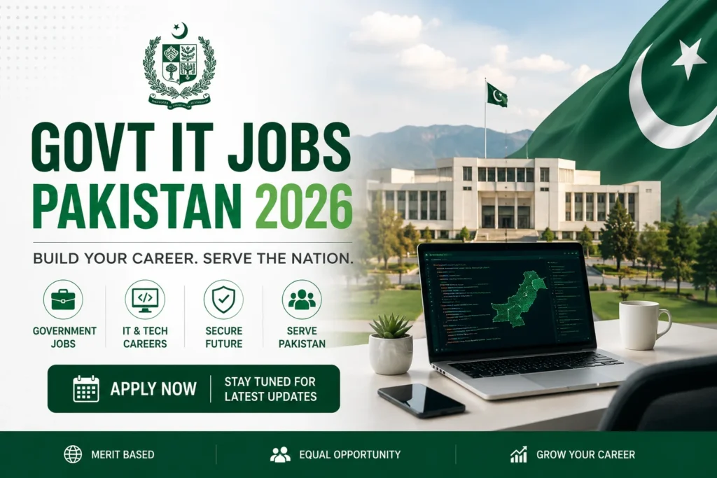 Govt IT Jobs Pakistan 
﻿