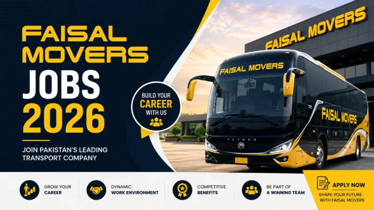 Faisal Movers Jobs 2026 Online Apply In Pakistan