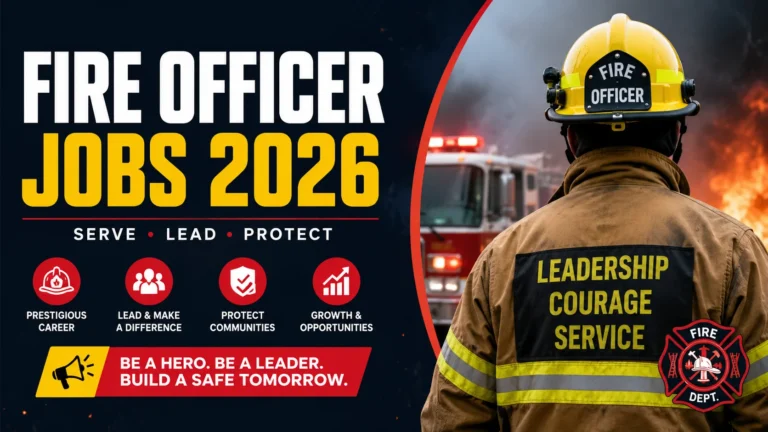 Fire Officer Jobs
