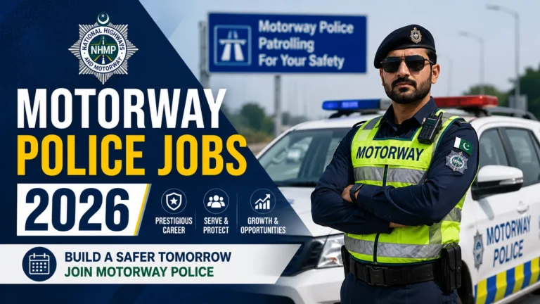 Motorway Police Jobs 2026 Online Apply