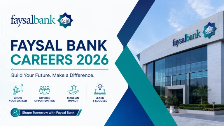 Faysal Bank Careers 2026 Freshers Apply Here