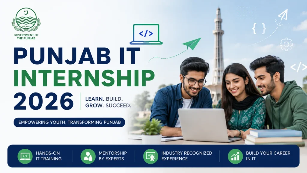 Punjab IT Internship 2026 – 25k–35k Stipend, Apply Now