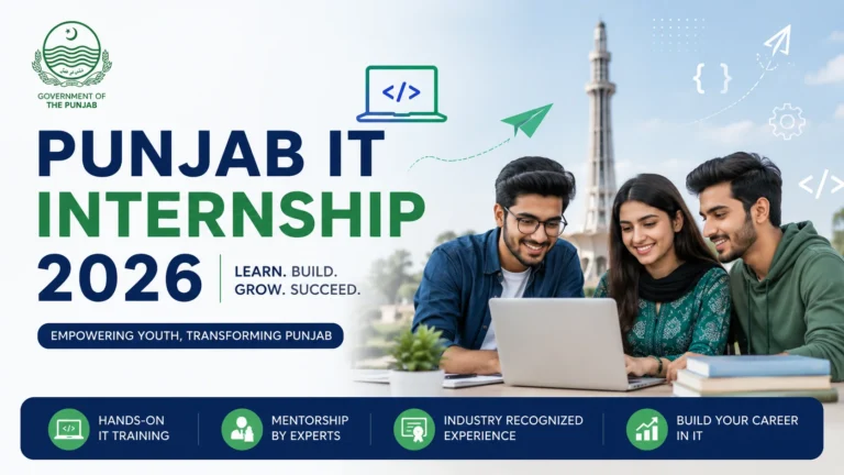 Punjab IT Internship 2026 – 25k–35k Stipend, Apply Now