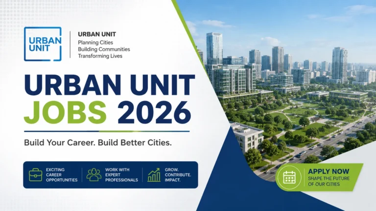 Urban Unit Jobs 2026 - Hiring Now