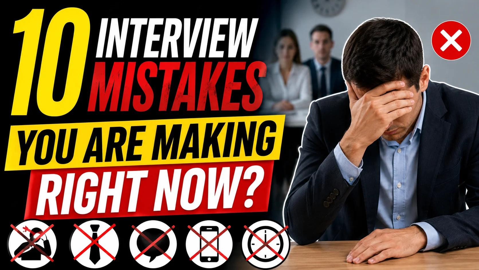 10 Interview Mistakes You Are Making Right Now