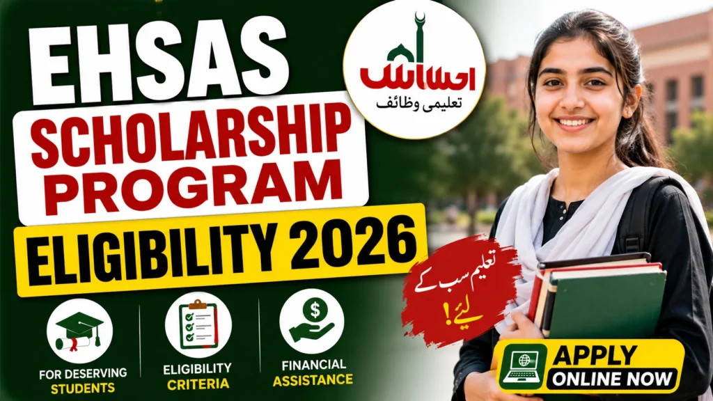 Ehsaas Scholarship Program Eligibility 2026