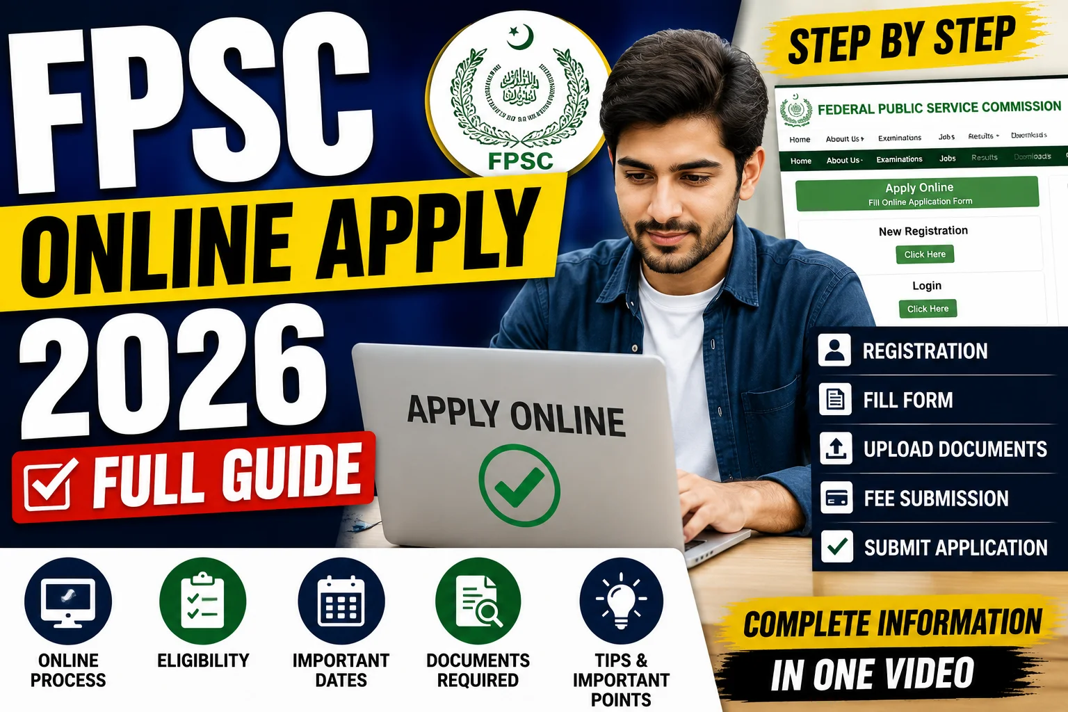 FPSC Online Apply 2026 – Full Guide