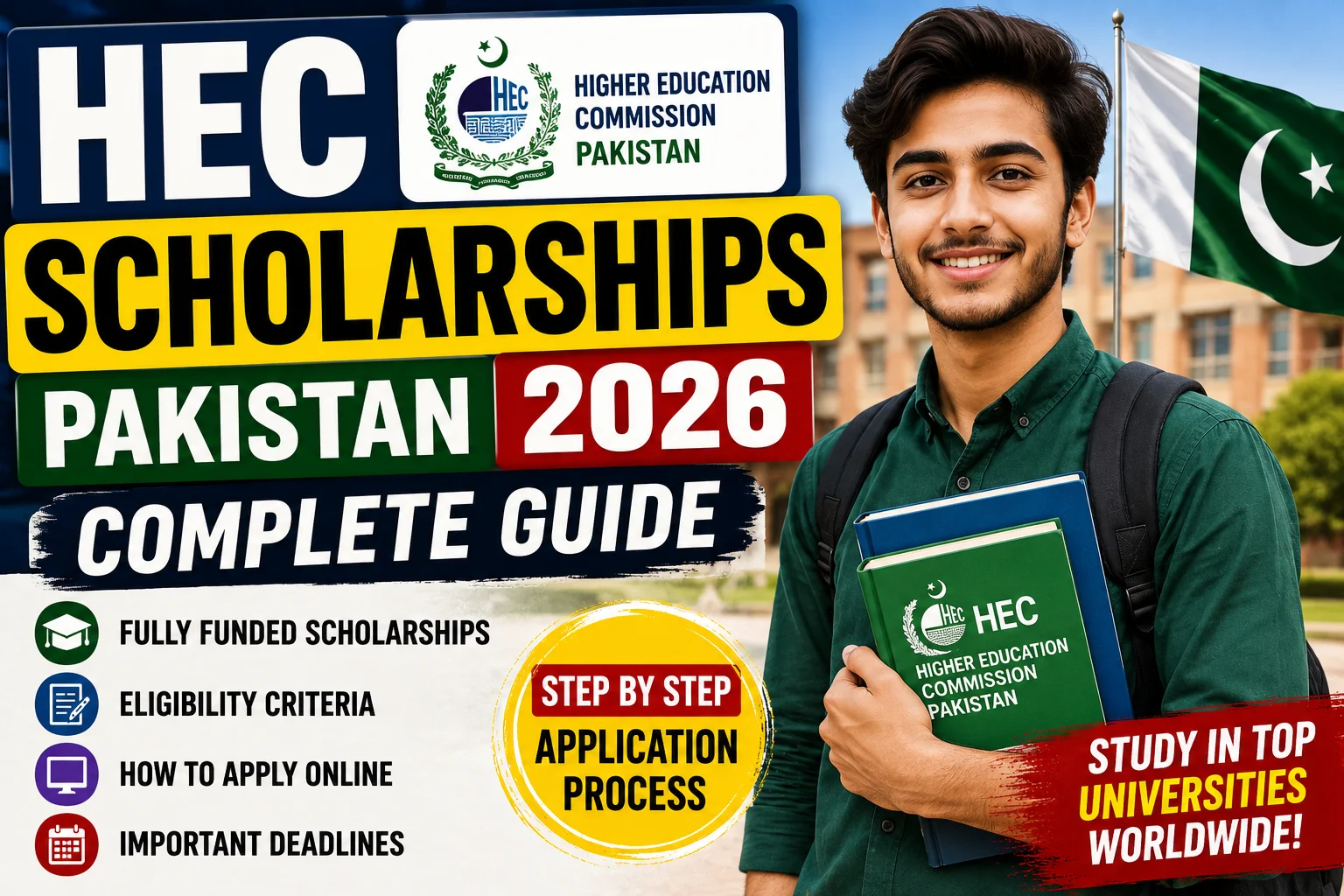 HEC Scholarships Pakistan 2026: Complete Guide