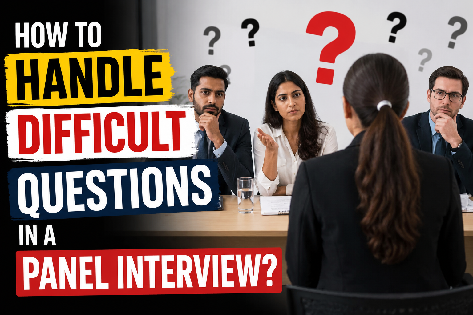 How to Handle Difficult Questions in a Panel Interview?