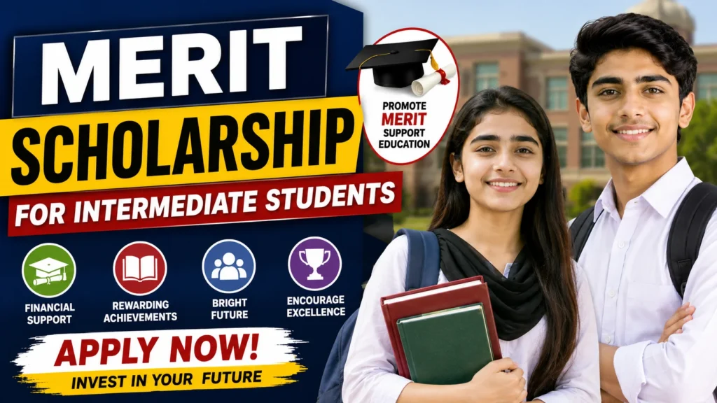 Merit Scholarship for Intermediate Students: Apply Online