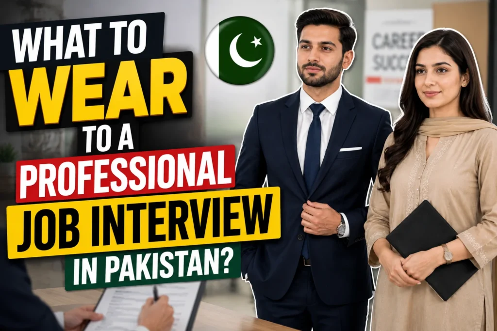 What to Wear to a Professional Job Interview in Pakistan?