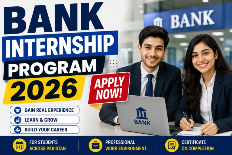 Bank Internship Pakistan for Students: Your Complete Guide
