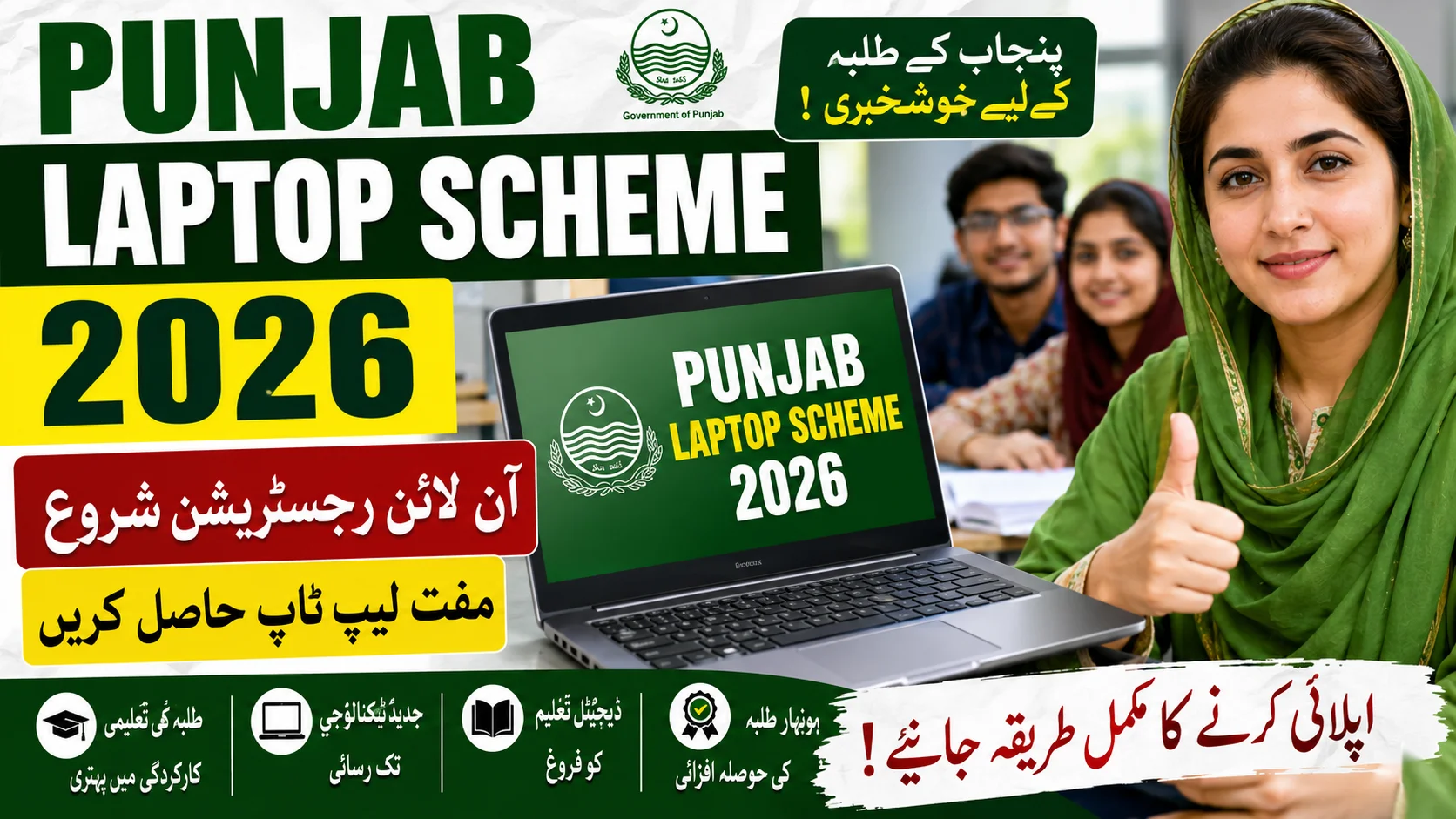 Punjab Laptop Scheme 2026: Complete Eligibility Criteria