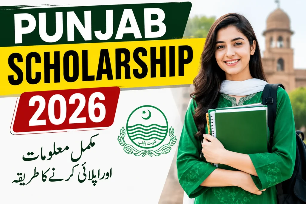 Punjab Scholarship 2026 for Matric Students: Don't Miss Out