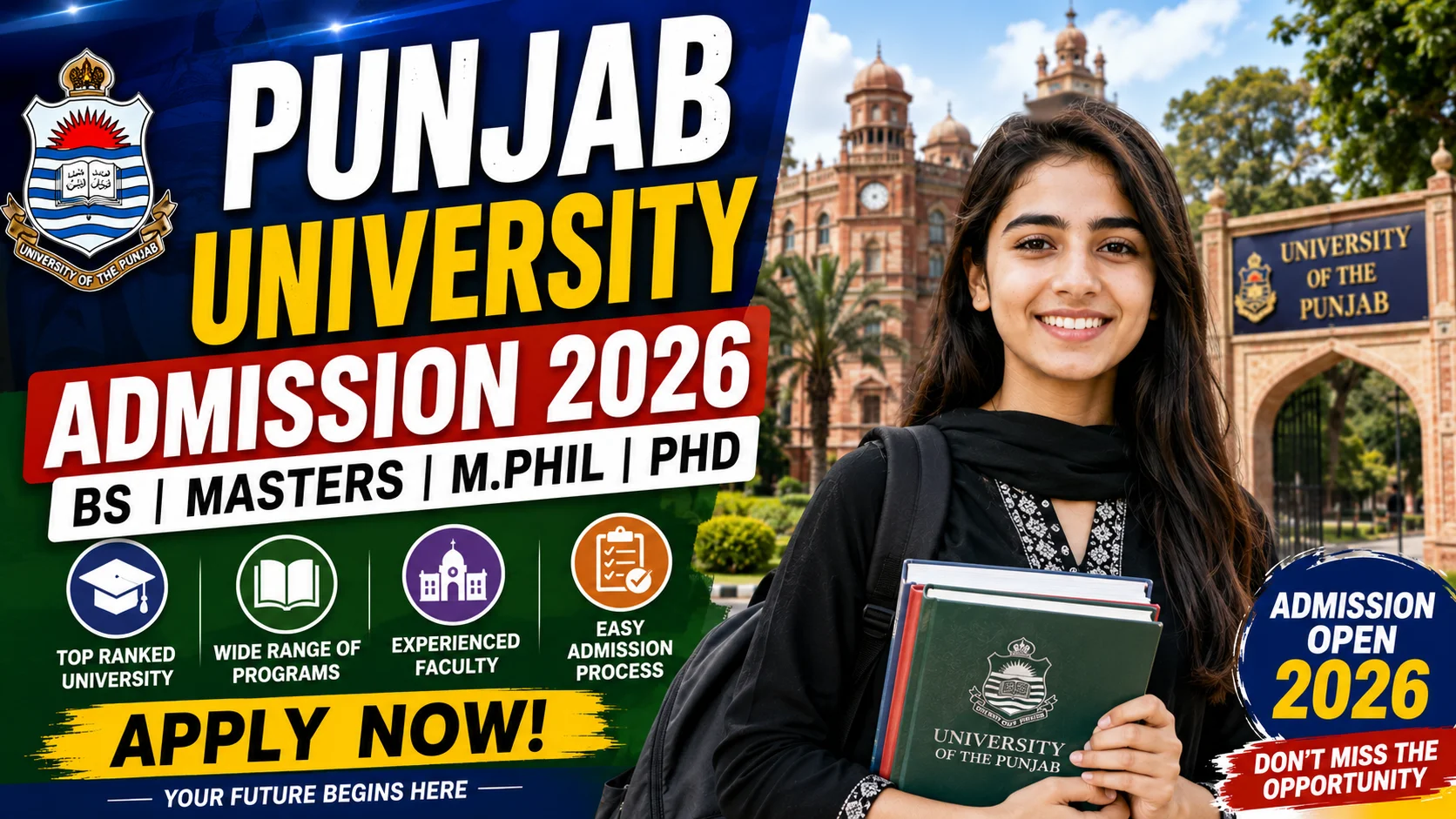 Punjab University Admission 2026: A Complete Guide