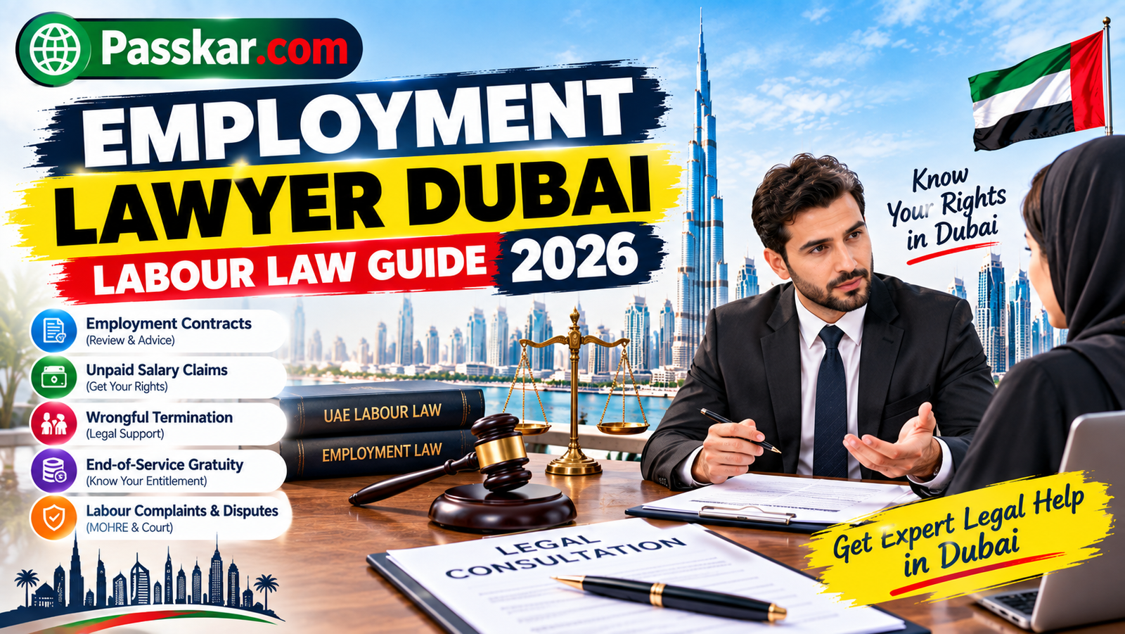 Employment Lawyer Dubai passkar