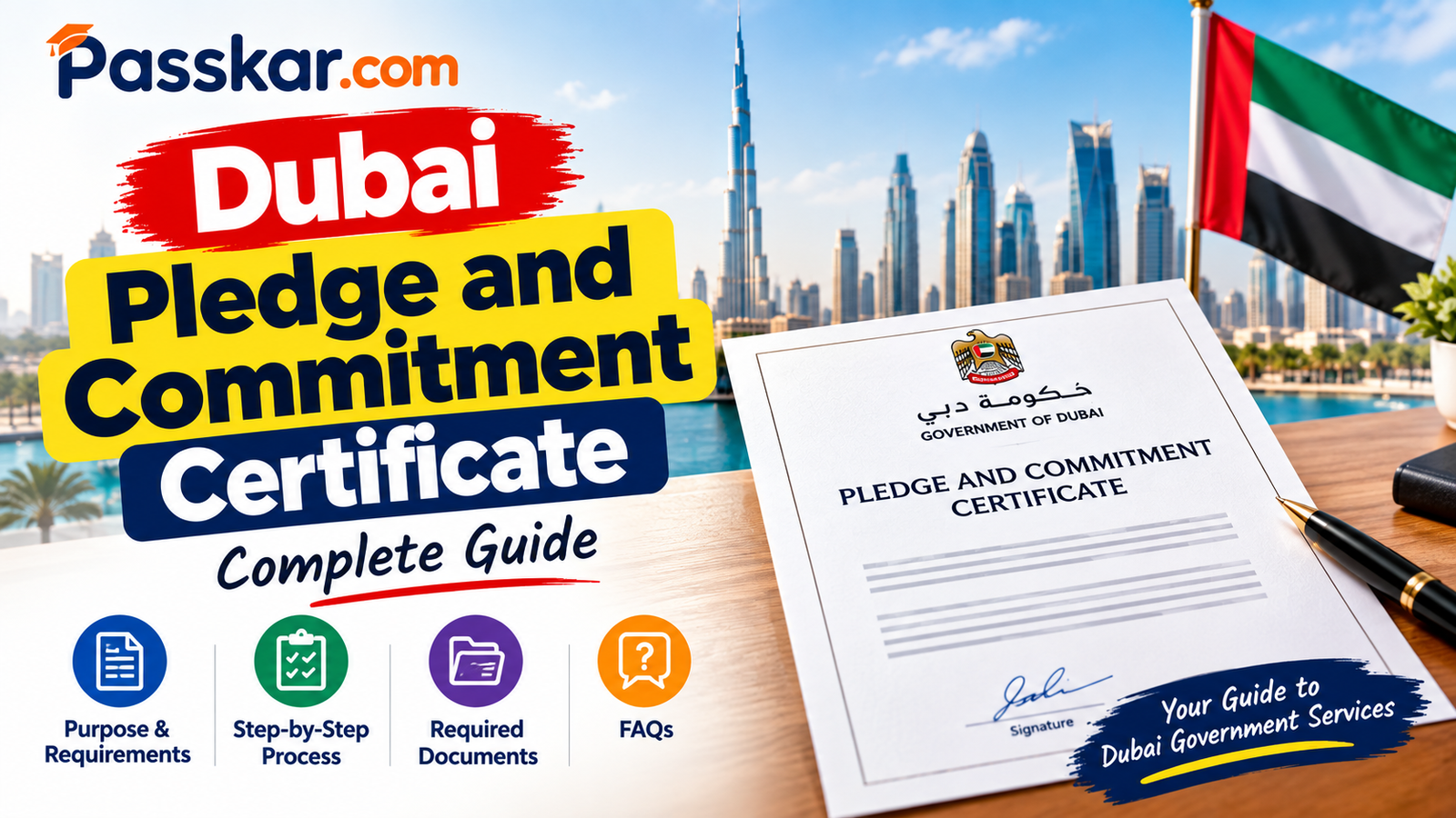 Dubai Pledge and Commitment Certificate – Complete Guide
