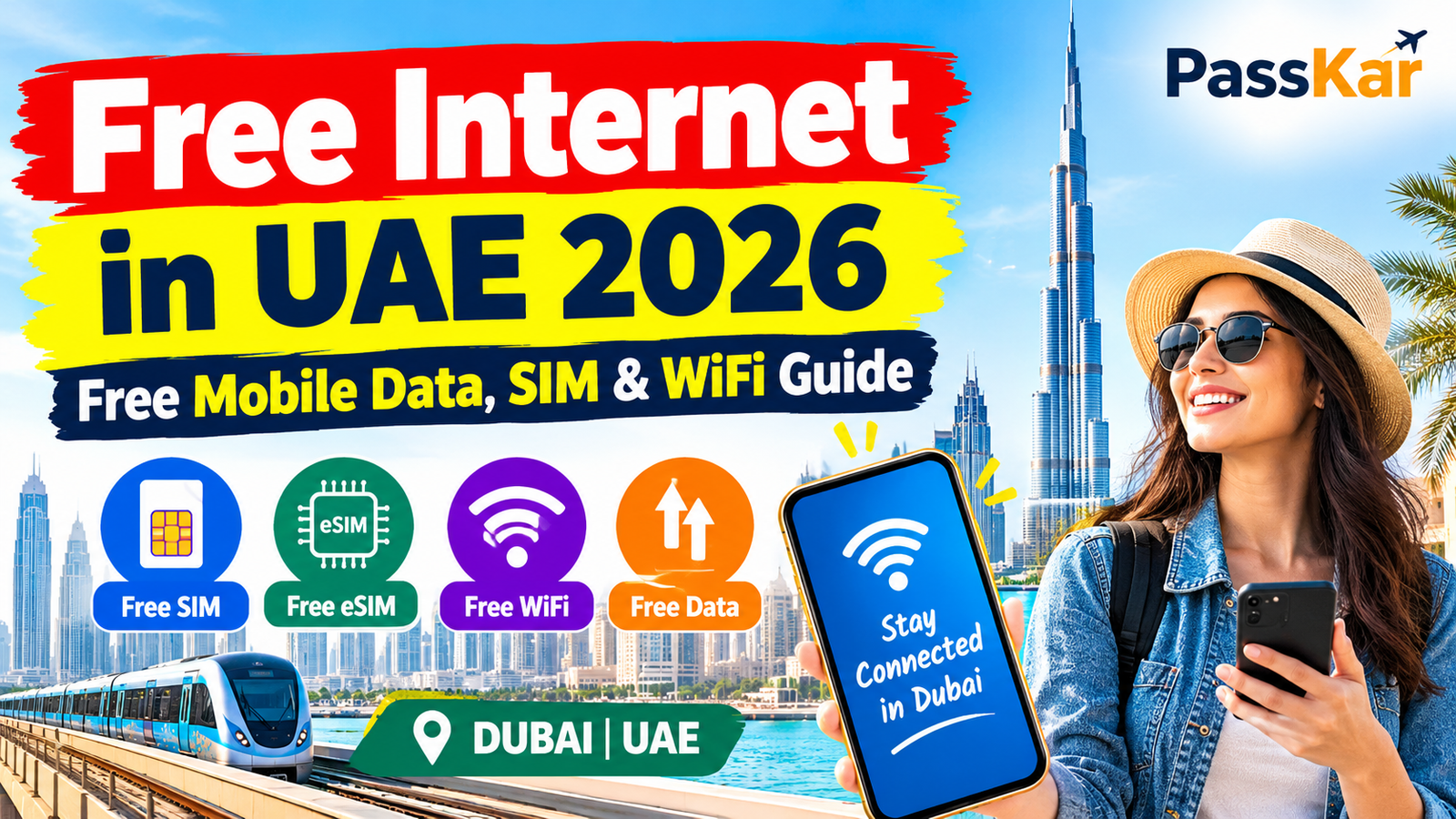 Free Internet in UAE 2026: Free Data, SIM & WiFi Guide